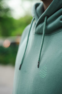 Heavyweight hoodie green